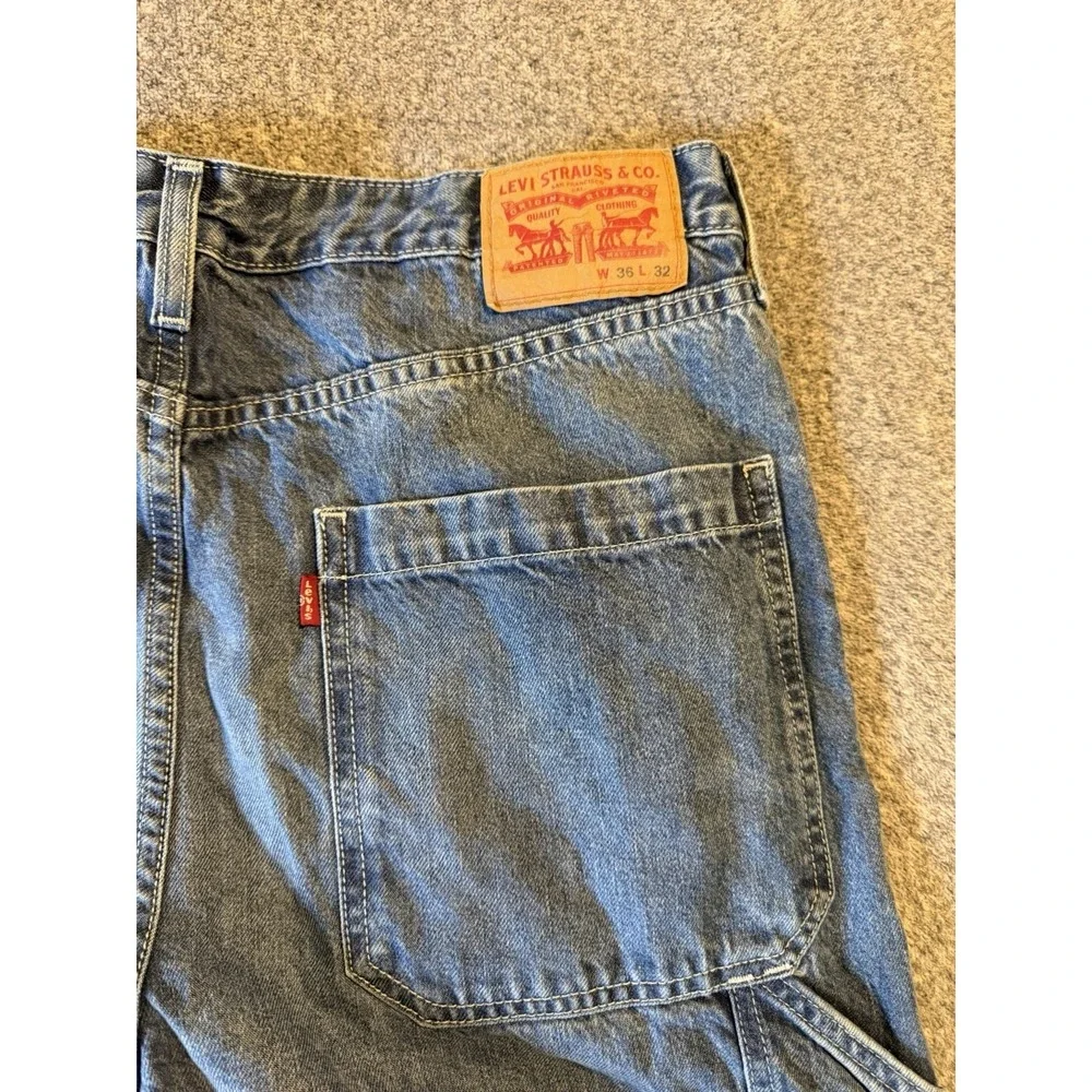 Levi's Carpenter Jeans Loose Fit Tapered Leg Men's 38X30